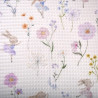 Printed Honeycomb ZELMYA White / Violet